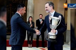 كيلور نافاس يتوج بجائزة أحسن رياضي من أمريكا الجنوبية بإسبانيا