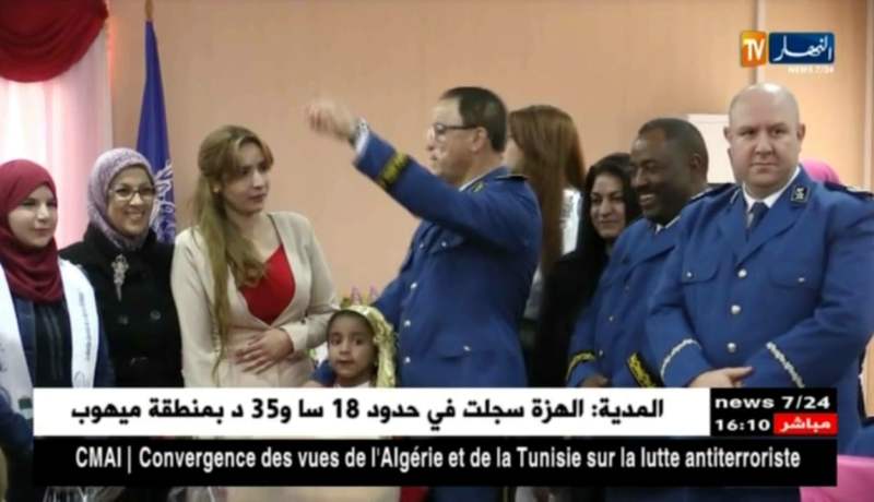 أمن ولاية الجزائر يكرم شرطيات و ممثلات و صحفيات بمناسبة اليوم العالمي للمرأة