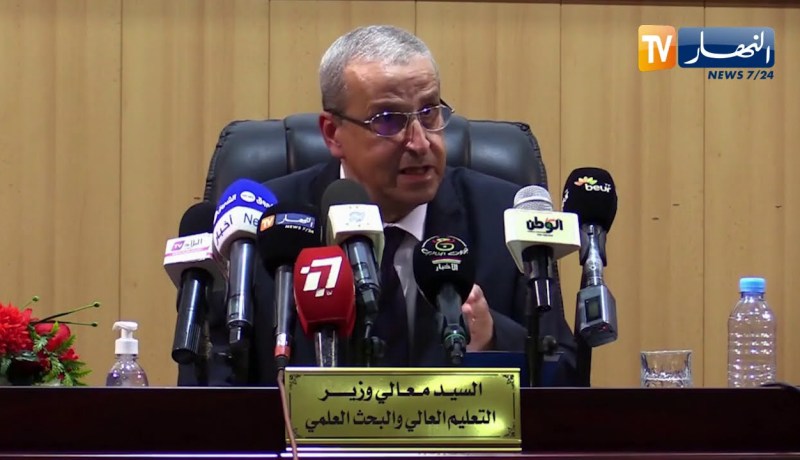 “وزير التعليم العالي : “مدابينا حاملي الدكتوراه يتوجهو للمحيط الإقتصادي والإجتماعي وليس فقط للجامعات