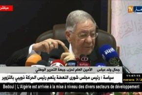 الأمين العام للأفلان يشرف على لقاء مع المكلفين بالإعلام في المحافظات