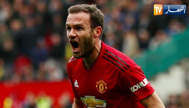 مانشستر يونايتد يجدد عقد الإسباني خوان ماتا لموسم واحد