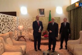 “شرفي” يستقبل “ميهوبي” لإيداع ملف ترشحه