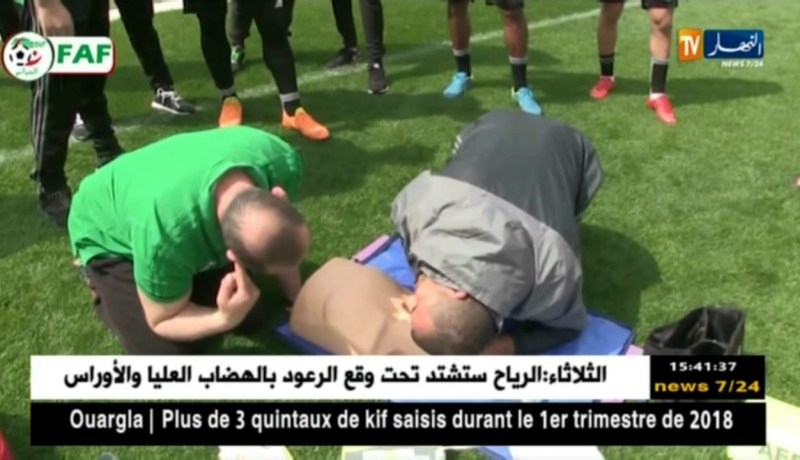 تنظيم يوم تحسيسي للتعامل مع السكتات القلبية في القلبية المحلي