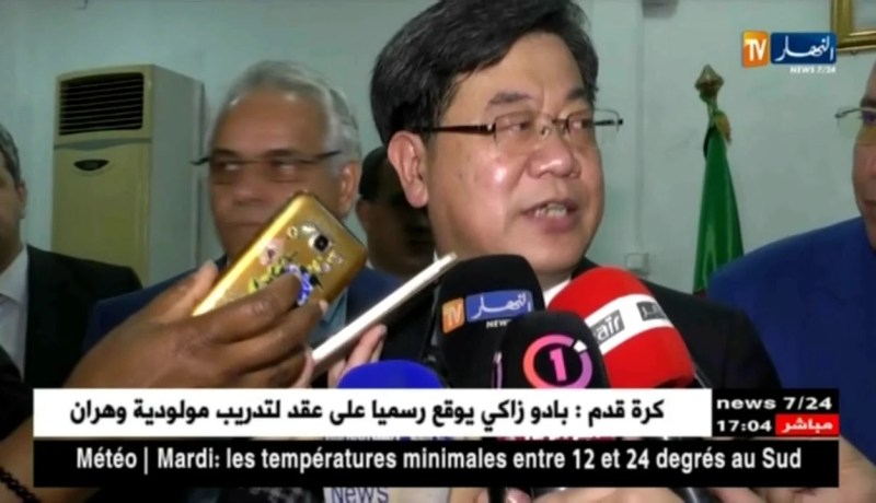 السفير الصيني يقدّم أرقاما عن حجم التبادل التجاري بين بلاده والجزائر !!
