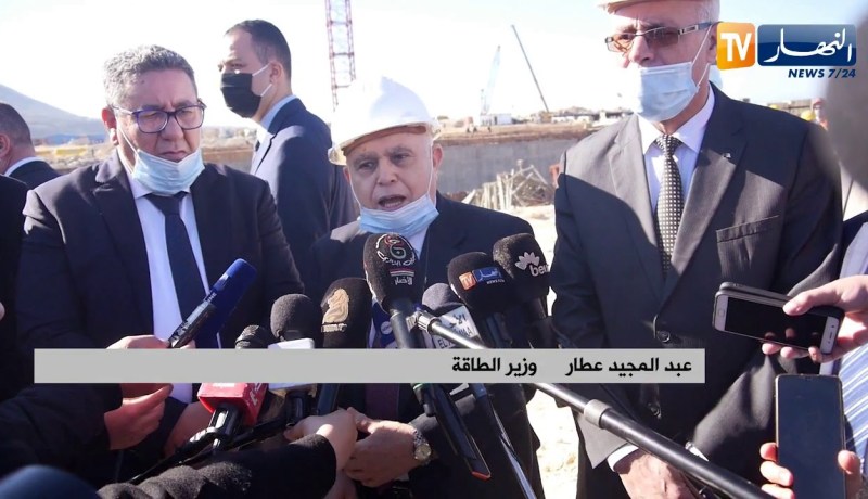وزير الطاقة في زيارة عمل وتفقد للمشاريع الطاقوية بولاية مستغانم