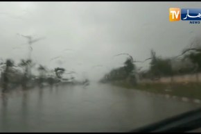 شاهد..أمطار الخير تتساقط على ولاية البليدة