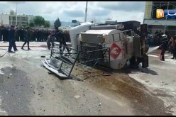 تيسمسيلت: شاحنة لنقل الوقود تفقد فراملها وتتسبب في حادث سير وإصابة 5 أشخاص
