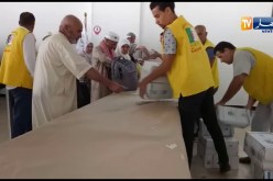 حج2019/ دخول  الحجاج الجزائريين إلى منطقة العبور وإستلام “ماء زمزم”