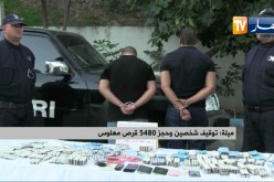 ميلة: توقيف شخصين وحجز 5480 قرص مهلوس
