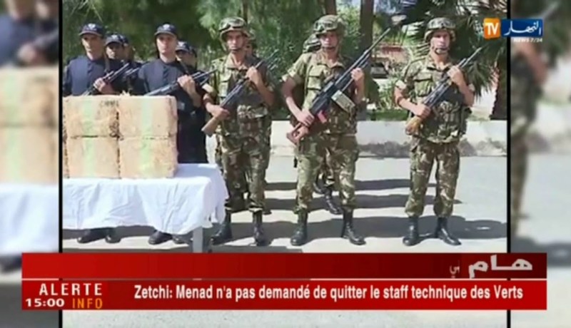 دفاع: إحباط محاولة إدخال 635 كلغ من الكيف المعالج ببشار