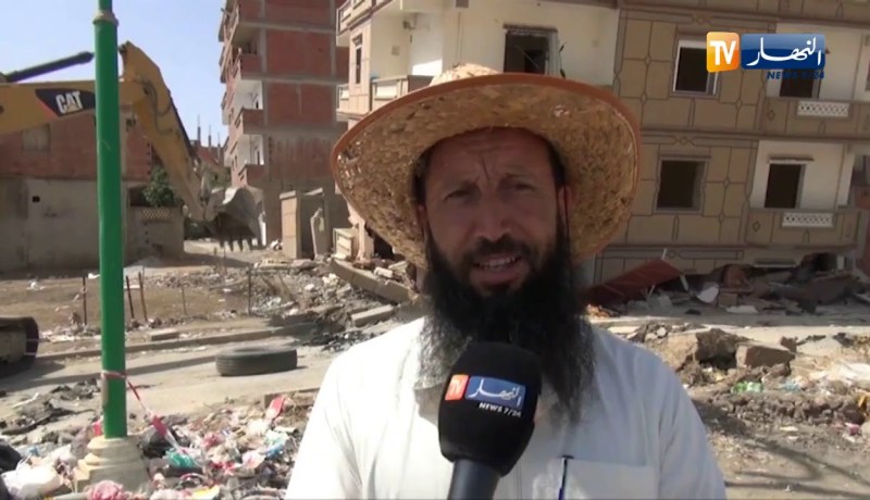 ميلة : عمار زقرور..  قصة إنسان مؤمن خسر مسكنه من أربعة طوابق