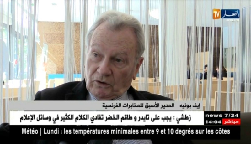 إيف بونيه..ألان جوبيه حاول توريط الجزائر في قضية مقتل “تيبحرين” !!