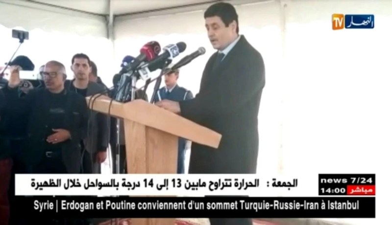 عنابة: مراسم تشييع جنازة الراحل المجاهد “عمار بن عودة” بمقبرة زغوان