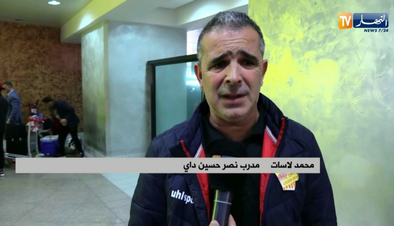 نصر حسين داي يعود إلى أرض الوطن بعد الهزيمة أمام أهلي بن غازي في كأس الكاف