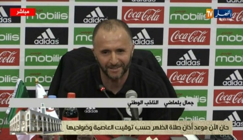 ندوة صحفية للناخب الوطني جمال بلماضي قبل مواجهتي البنين