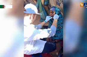 إليزي/ الجيش ينظم قافلة طبية لفائدة البدو الرحل بمنطقة طارات الحدودية