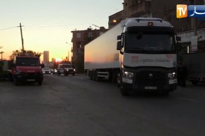 شاهد لحظة وصول لقاح سبوتنيكv إلى معهد باستور بالعاصمة