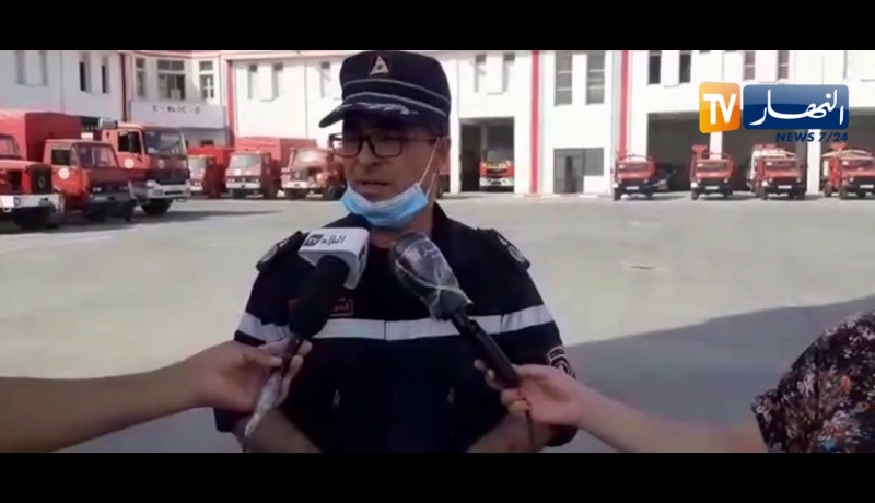 مدير الحماية المدنية بتيزي وزو ..  163 حريق تسبب في إتلاف اكثر من 2000 هكتار عبر اقليم الولاية