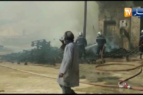 غرداية: نشوب حريق بمخزن مشروبات نقاوس