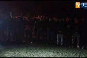 هكذا شيعت جنازة الحراق “إلياس حداد” بمقبرة الغرابة بالبليدة