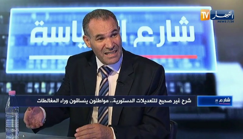 جمال بن عبد السلام: خطاب التخوين والتكفير شيء مؤسف  والدستور ليس قرآن كريم