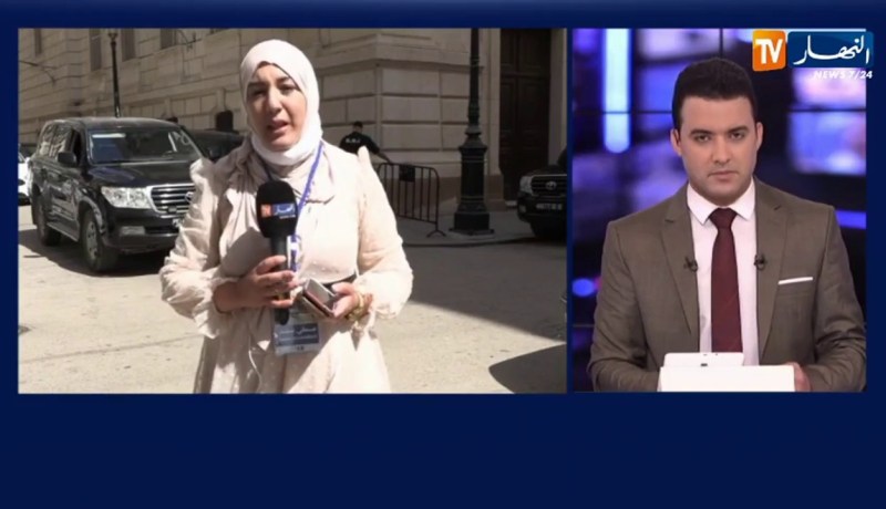 مراسم تسليم وإستلام المهام بوزارة الطاقة بين محمد عرقاب وعبد المجيد عطار