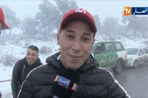 قالمة: تواصل الجهود لفتح الطرق المغلقة بسبب الثلوج ببن جراح ومنطقة ماونة