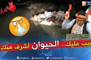 طالع هابط:  شاهد ماذا وجد الشيخ النوي في طريق عام… كارثة