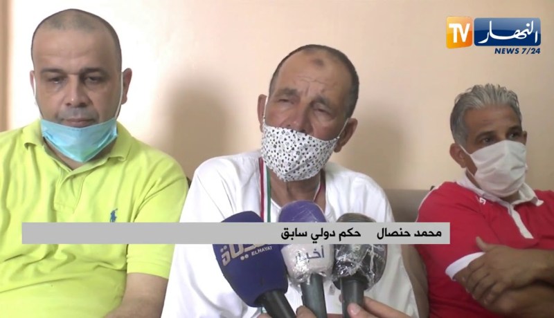 راديوز تزور الحكم الدولي السابق “حنصال” بعد تعافيه من كورونا