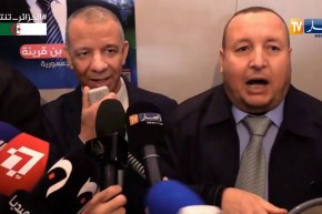 بن قرينة..يصرخ مع شباب رافض للانتخابات “جيش شعب خاوة خاوة”