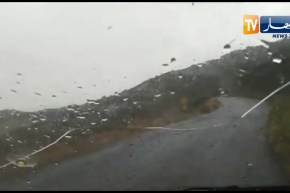 بجاية: شاهد تساقط أمطار رعدية ساهمت في إخماد مخلفات حريق بوحاثم