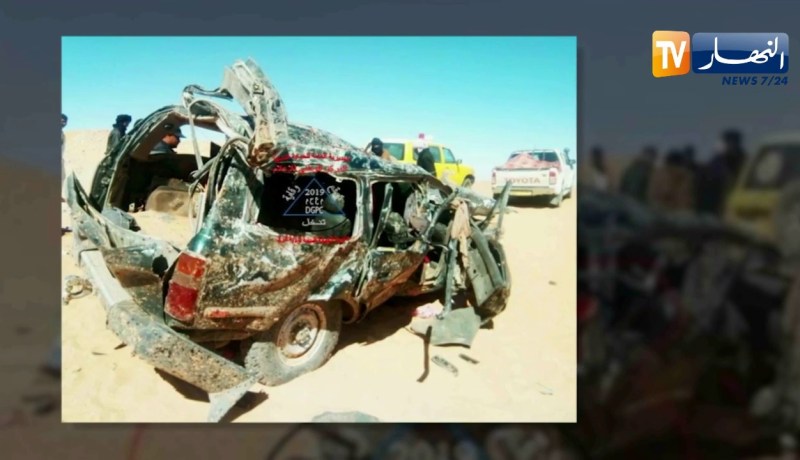 8 قتلى في حادث مرور رهيب بين برقان وبرج باجي مختار بأدرار