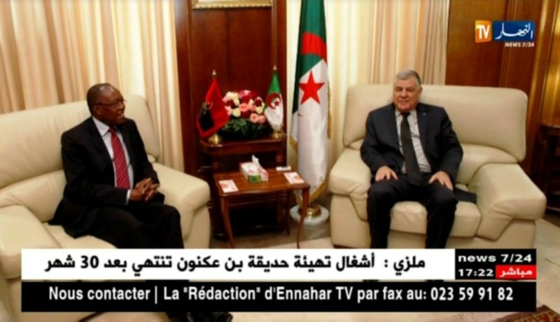 طاقة: قيطوني يناقش الشأن الطاقوي مع وزير العلاقات الخارجية الأنغولي