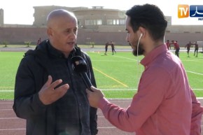 عمر غريب يحضر أول حصة تدريبية له على رأس مولودية الجزائر