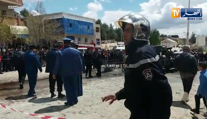 تيسمسيلت: 05 جرحى في حادث إنحراف شاحنة لنقل الوقود