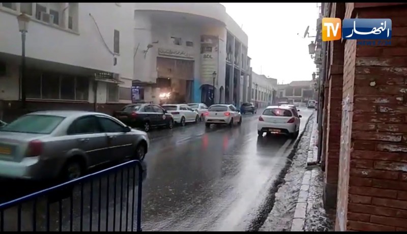 تساقط أمطار غزيرة على ولاية قسنطينة