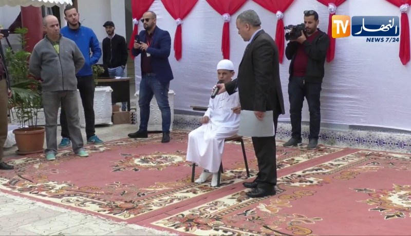 تلاوة للقرآن تقشعر لها الأبدان من طفل ذوي الإحتياجات الخاصة