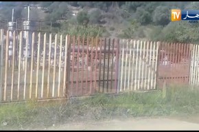 شاهد ..  مكان وقوع حادثة الاعتداء على محطة ضخ الغاز واد غير- بجاية