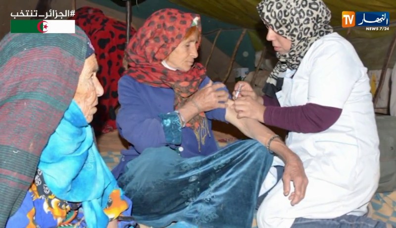 البيض/ الجيش يشرف على حملة طبية واسعة للتكفل بمواطني المناطق النائية