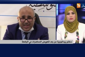 دعائم بيداغوجية عن بعد لتعويض المحاضرات في الجامعة