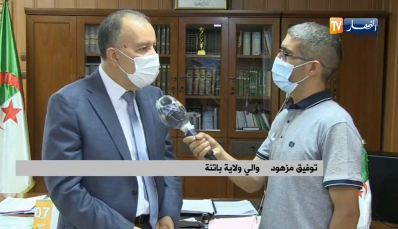 “والي باتنة :”  فتحنا مراكز لتشخيص وتوجيه المرضى في الولاية لتخفيف الضغط