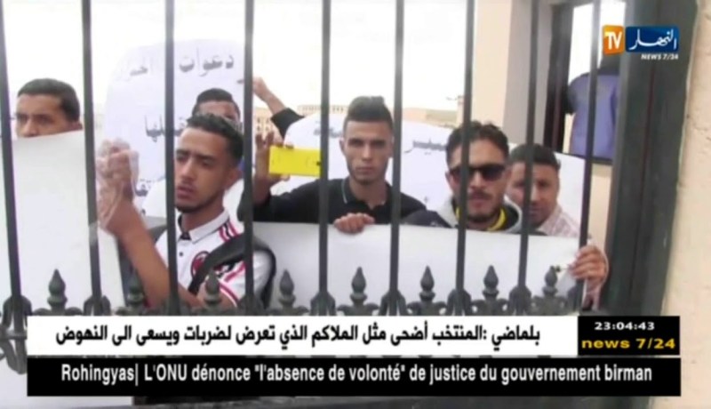 سعيدة: الطلبة والأساتذة والعمال يحتجون تنديدا على الوضع الكارثي