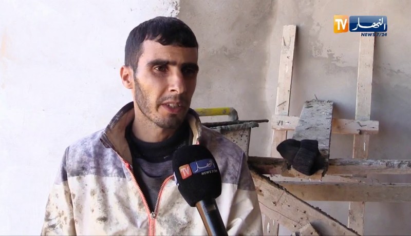 عمال البناء.. هكذا يزاولون عملهم بالورشات في البرد القارس