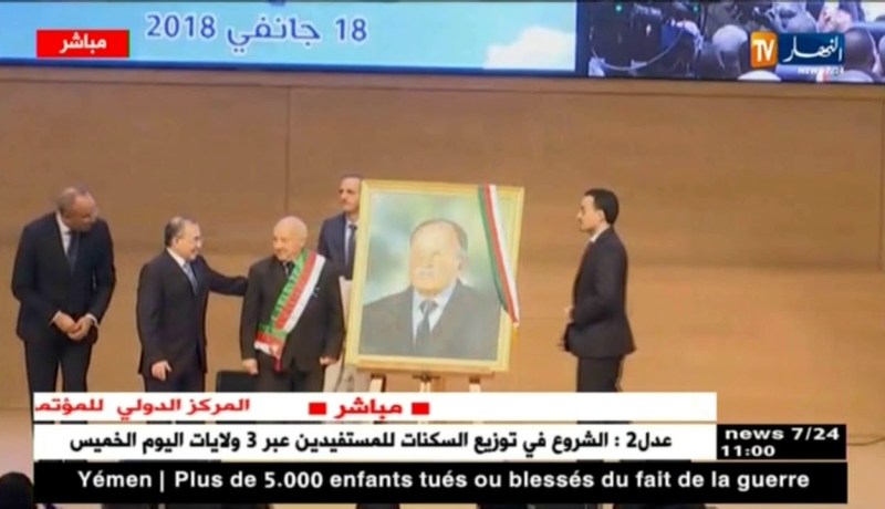 المركز الدولي للمؤتمرات/ تكريم الرئيس “بوتفليقة” من خلال الإنجازات التي قدمها للجزائر