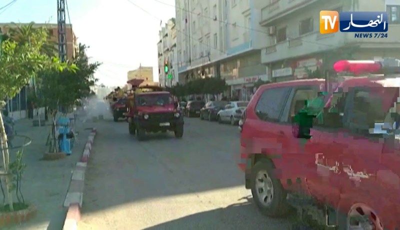بومرداس: تواصل حملات التعقيم والتحسيس للوقاية من كوفيد 19