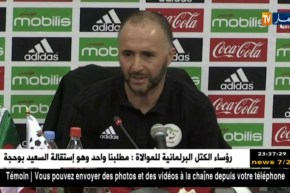 بلماضي: “سأحارب لتجهيز الخضر في أقرب وقت.. والتتويج بكان 2019”