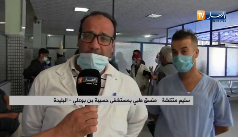 البليدة: الأئمة يتضامنون مع الجيش الأبيض ويكرمون الأطباء بالمستشفى