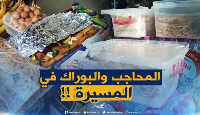 شاهد..”البوراك والمحاجب” حاضرين في المسيرة السلمية الثامنة !!