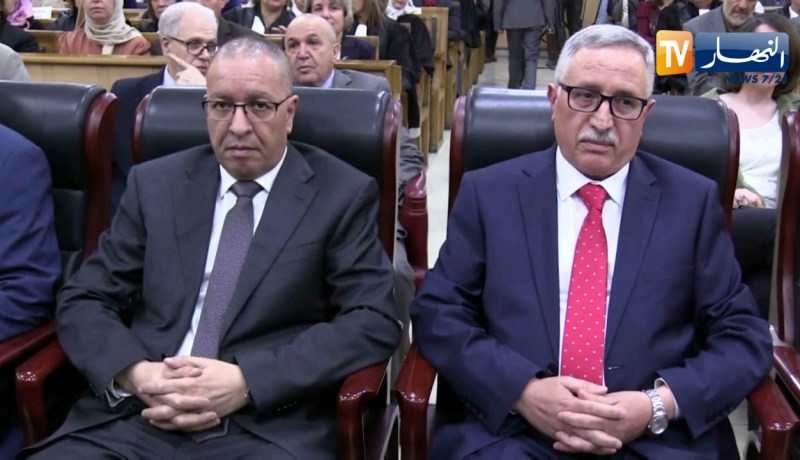 رئيس الدولة ينهي مهام وزير العدل سليمان براهمي وعين بلقاسم زغماتي خلفا له