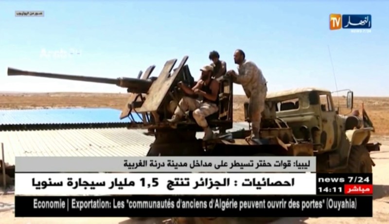 ليبيا: قوات حفتر تسيطر على مداخل مدينة درنة الغربية